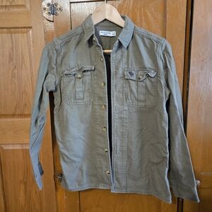 Abercrombie & Fitch Kids Khaki Button Down Shirt